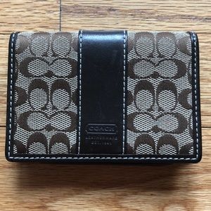 Coach Card Case